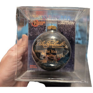Dale Earnhardt Sr Forever Man Forever A Fan NASCAR Ornament winners circle